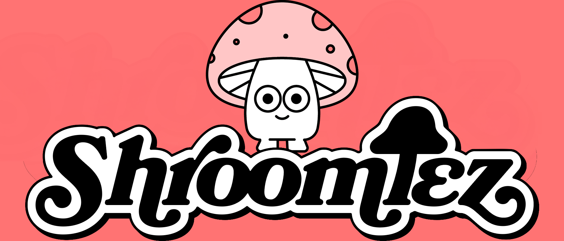 Shroomiez mushroom and logo